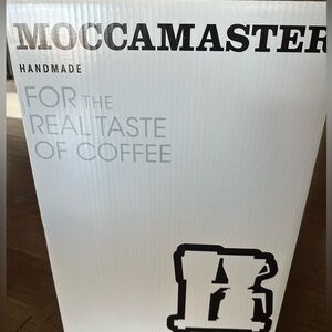 Moccamaster Coffee Maker. Brand new